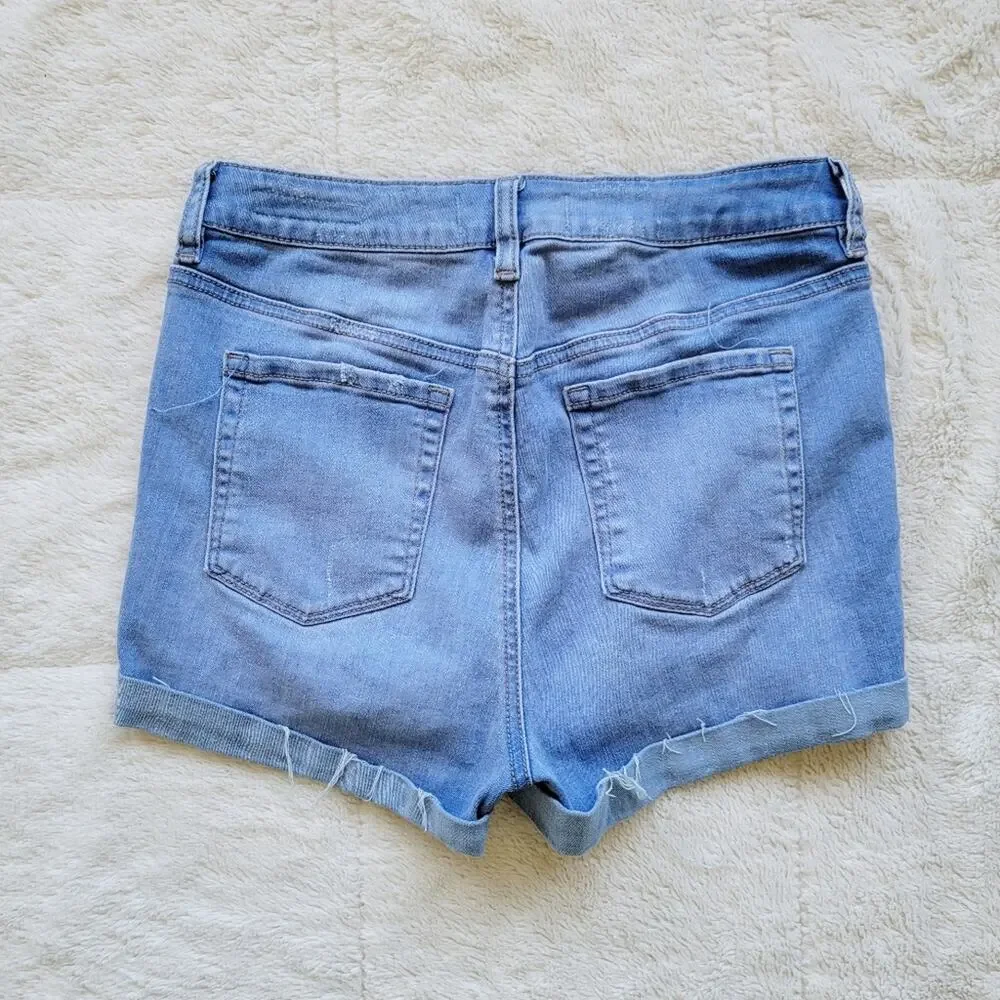 Pacsun High Rise Super Stretch Shortie Shorts